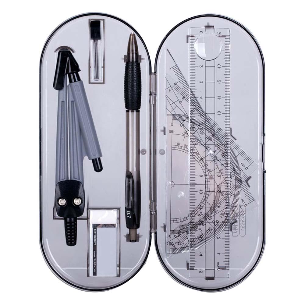 

Студенческий математический набор линейки компасов 8Pcs