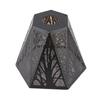 Lampenschirm E27 E26 Schreibtischlampe Schmiedeeisen Lampenschirm Schwarzwald Baumschnitzerei Metall Lampenschirm