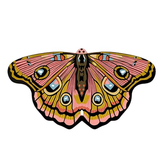Yousheng Colorful Butterfly Rug, Vintage Irregular Butterfly Moth Shaped Floor Mat, Soft Fluffy Washable Area Rug for Living Room Bedroom 40x70cm