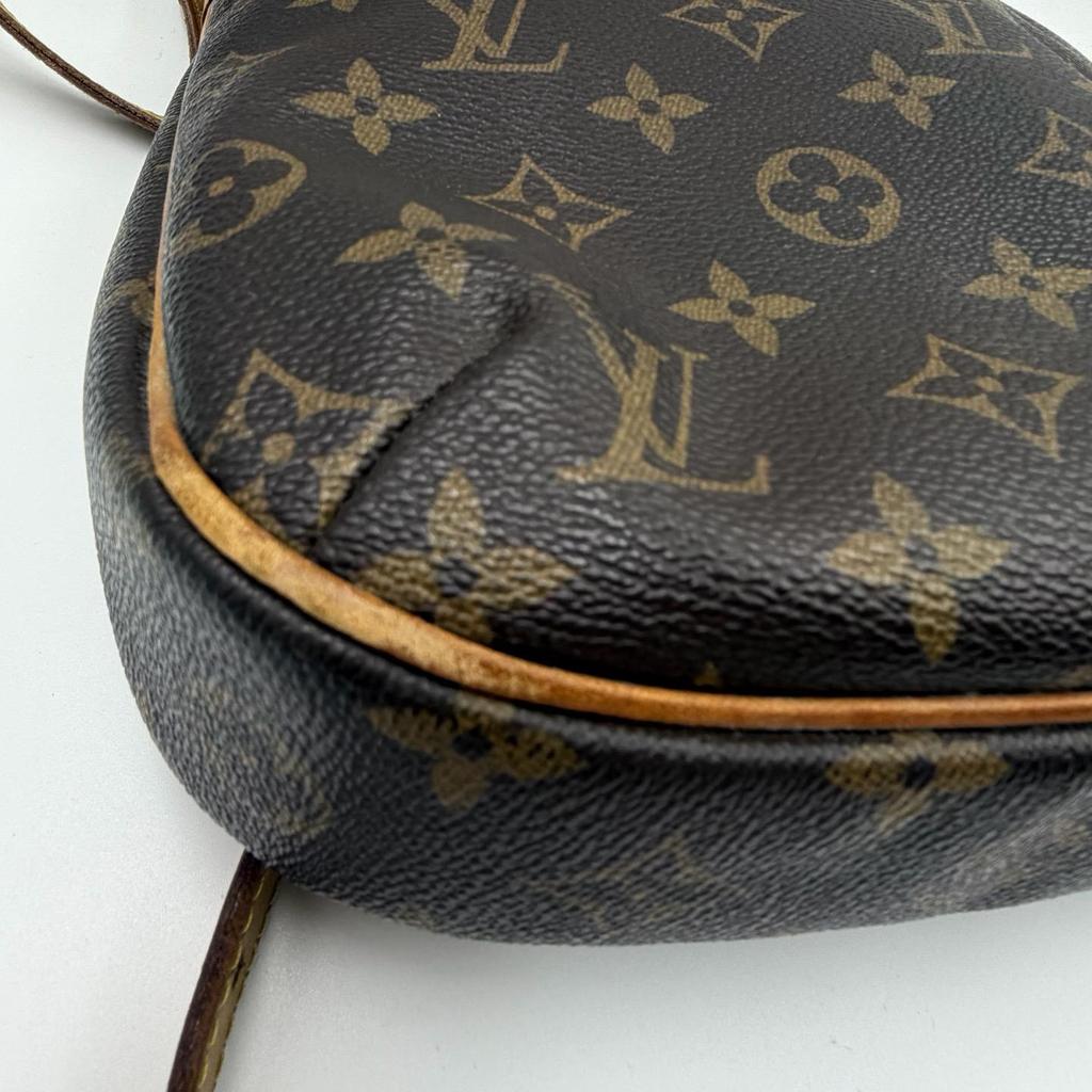 [Pre-Owned] Odeon Monogram Canvas Zip Closure Crossbody Bag Small - Very Good #1XBCYKN