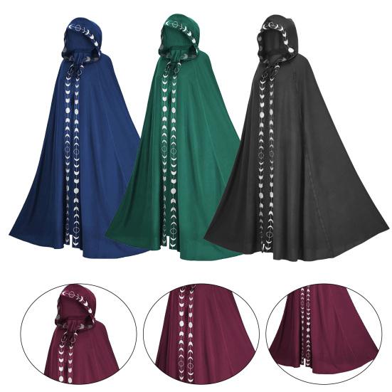 Halloweenská pláštěnka Oversized róba šetrná k pokožce Populární extra dlouhá halloweenská pláštěnka na párty