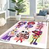 Digital Circus3 Square rugs are a great choice for living rooms, bedrooms, home décor, and as gifts.