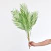 Artificial Palm Branches Plants Leaf Green Simulated Plants Palm Leaves Long Branch Tropical Fake Plant Garden Balcony Decor