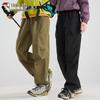 Tucano Women's Elastic Drawstring Straight-Leg Cargo Pants