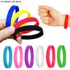1Pcs 10 Colour Silicone Handring Sports Wrist Band Bangle For Women Men Fashion Casual Rubber Bracelets Good Toughness Odorless