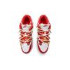 Nike Scarpe da Skateboard Basse Dunk Coverage Antiscivolo e Resistenti all'Abrasione Unisex Rosso Oro Bianco CU1727-100(Team188-)