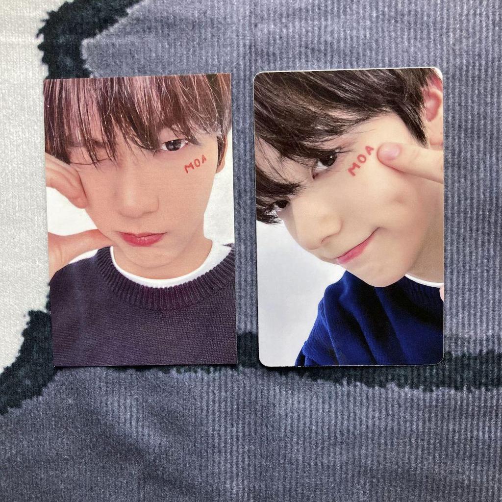 [USED] TXT MOAZONE FC Bonus Performance Fan Live Soobin 2 Trading Cards