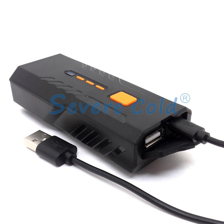 5000mah Bike Light Waterproof LED Bicycle Front Light Headlight Flashlight USB Rechargeable Cycling Accessories