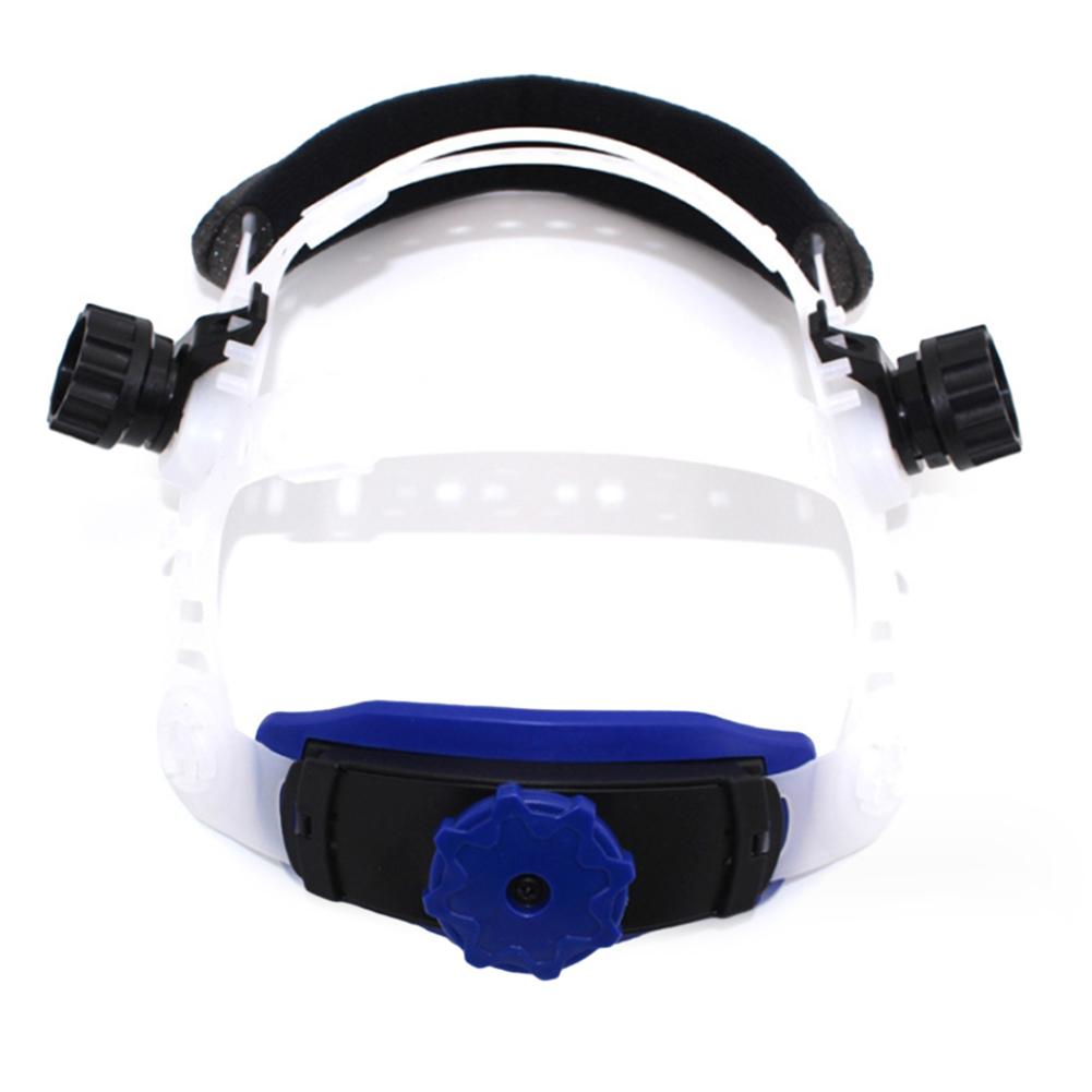 Adjustable Headgear Welding Helmet Headband Parts Plastic Ratchet Suspension Rubber Tool Unisex Versatile White