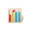 Children Color Matching Board Montessori Toy Color Sorting Logical Thinking Training Game Early Educational Wooden Toys for Kids