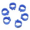100 Pezzi Anelli per Zampe di Uccelli 10mm 001-100 Numerati Piccioni Clip di Identificazione Fornitura Avicola