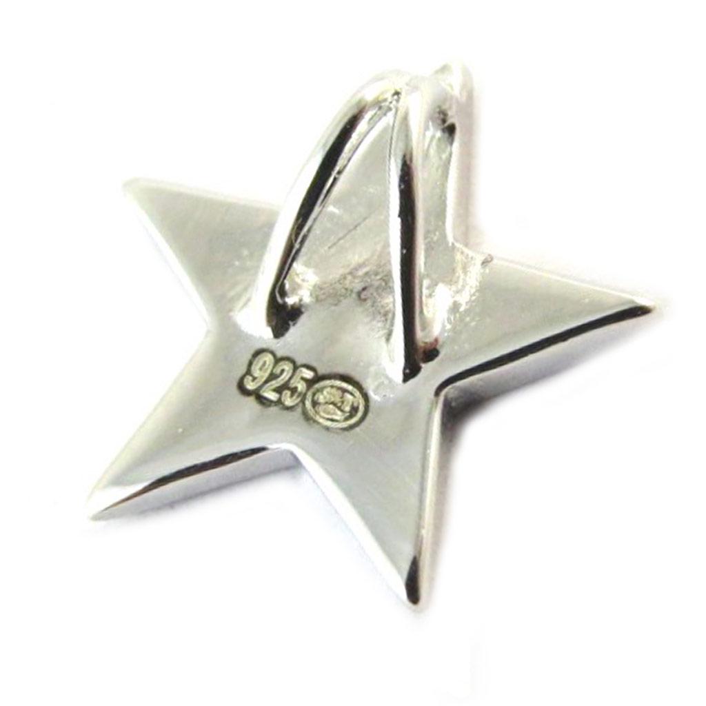 Les Trésors De Lily [N5362] - Silver 'Star' Pendant Silver (rhodium-plated) - 13x13 Mm