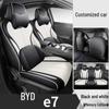 2026 BYD E7 Car Seat Cover - Perforated Leather, Breathable, Full Coverage, All-Season Cushion