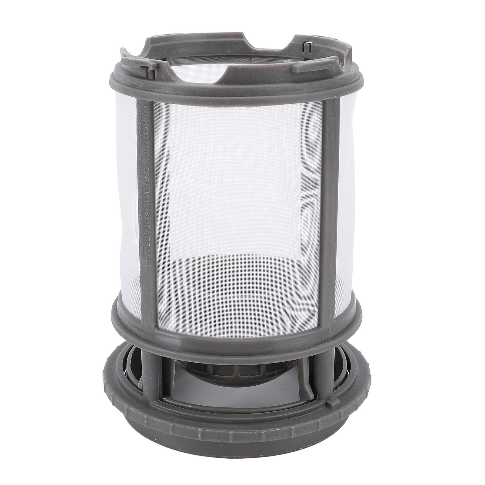 

W10872845 Dishwasher Pump Filter Cup ABS Dishwasher Filter Replacement for 66512723K310 66512723K311 66513002N510