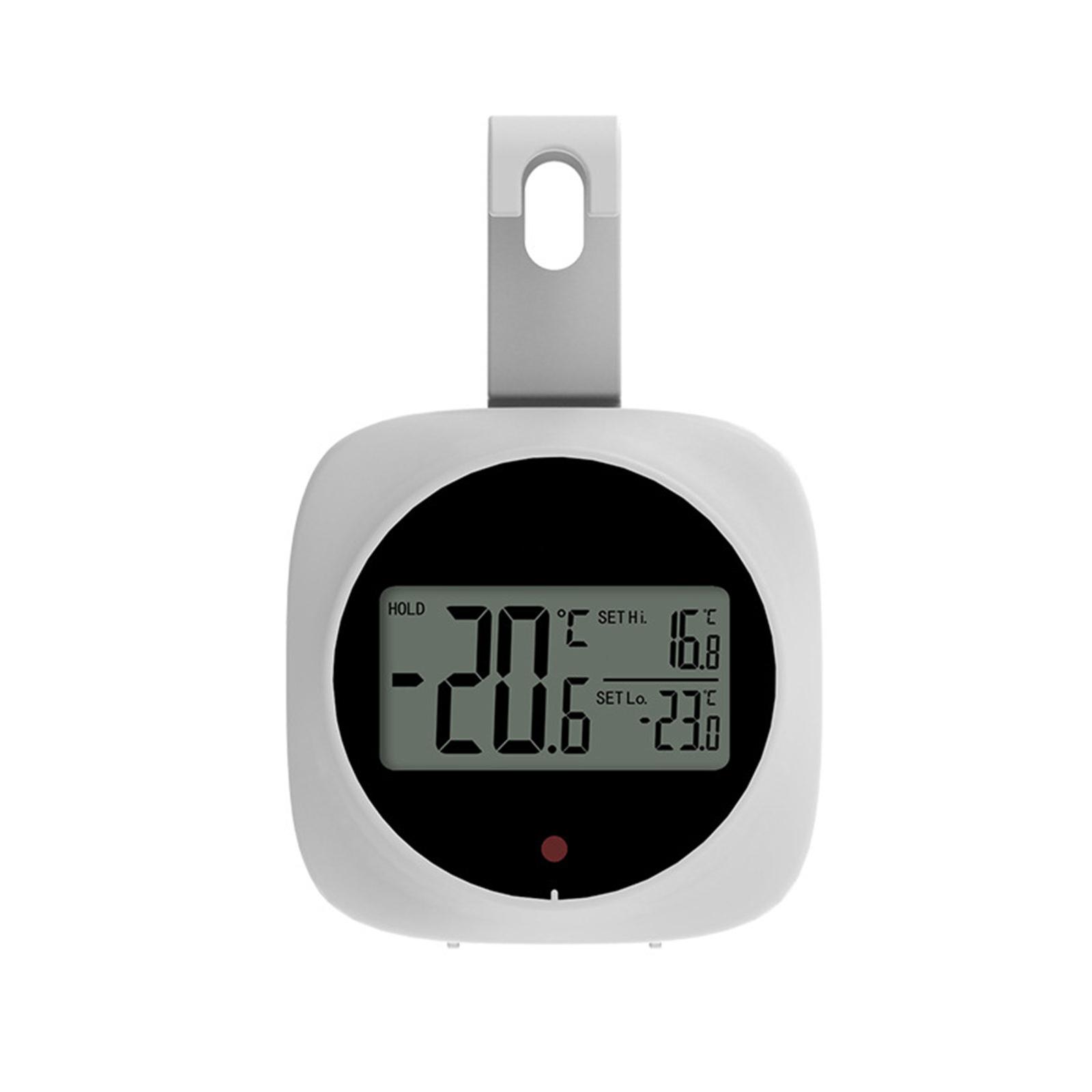 

Electronic Fridge Thermometer With Clear Display And Magnetic Attachment For Home Or Office Use A