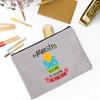 Spanish Printed Makeup Bag Female Travel Neceser Cosmetic Pouch Travel Toiletry Organizer School Pencil Bags Gifts for Teacher
