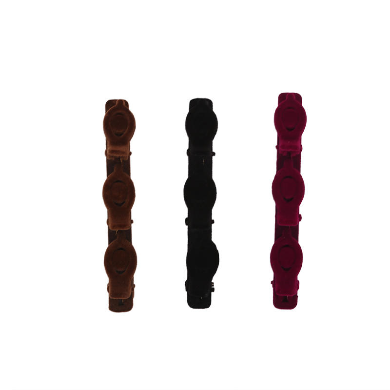 2/3/4pcs Braided Hair Clips Small Fragrant Hair Clip Shredded Hair Bangs Clip Forehead Flock Braided HairClip Accessory