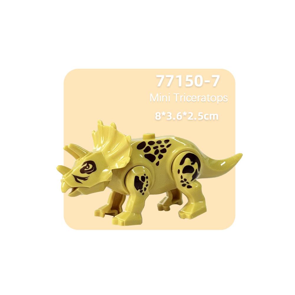 Jurassic Dinosaurs Building Blocks Tyrannosauru REX Dimetrodon DIY Quetzalcoatlus Action Figure Models Children Toy Animal Gifts