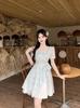 Princess Style Plus Size 2026 Sweet Summer Mesh Bow Dress