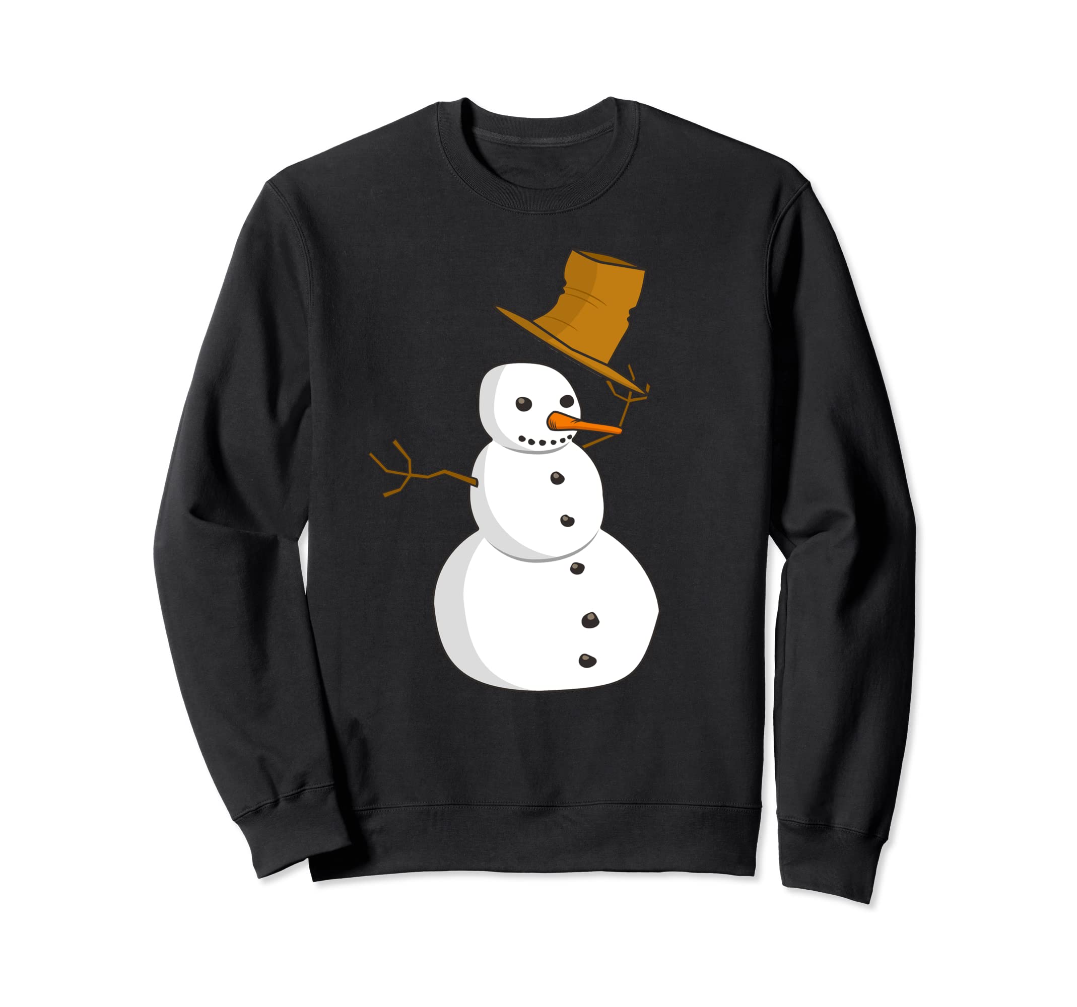 

Snowman Gentleman Snowman Sweatshirt чорний