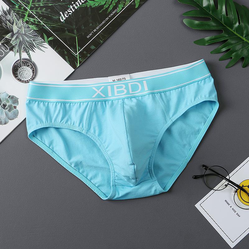 Men's Underwear Men's Triangle Underwear Pure Cotton Summer Breathable Cotton Underwear Sexy and Comfortable