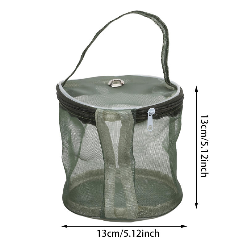 New Portable Yarn Storage Bag Hollow Mesh Knitting Wool Yarn Bags Crochet Yarn Handbag Organizer Weave Tools Sewing Accessories