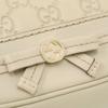 Used AUTHENTIC GUCCI 269893 Guccissima Shoulder Bag White Leather