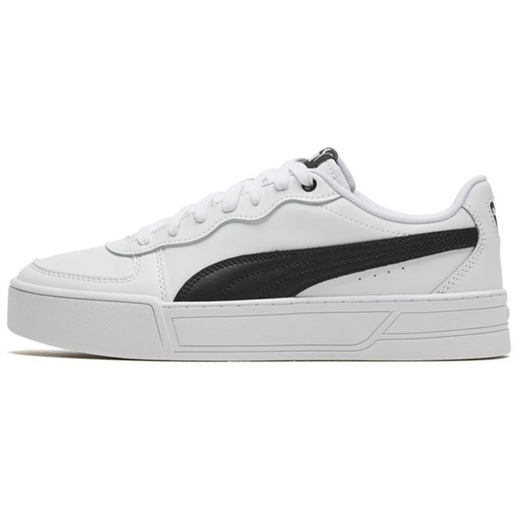 New Puma Skye White Black Women's 374764-02