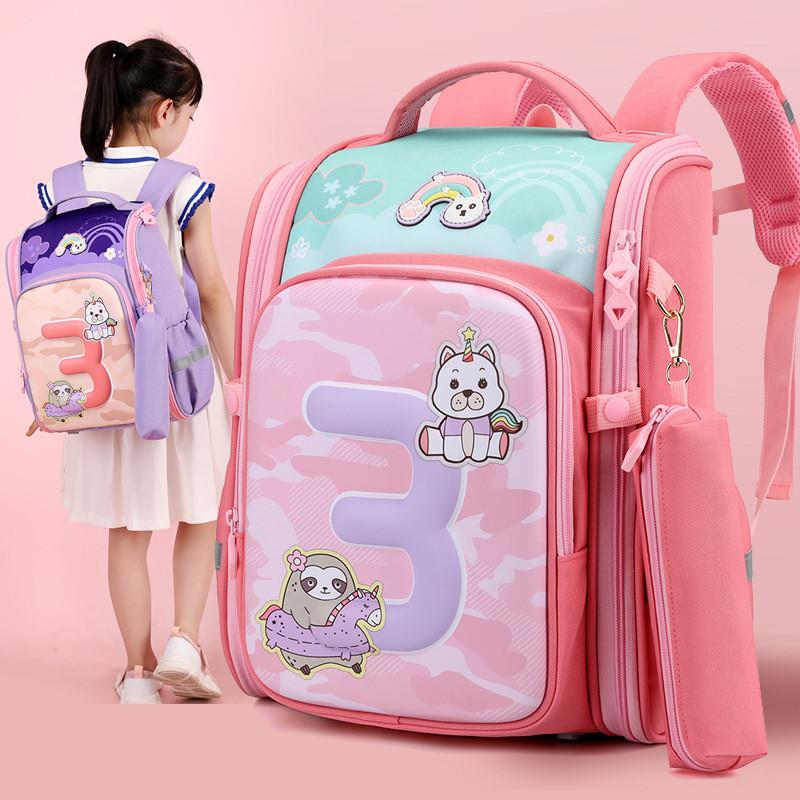 Adorable And Functional Kids Backpack With Cushion Straps Ideal For Elementary School Use