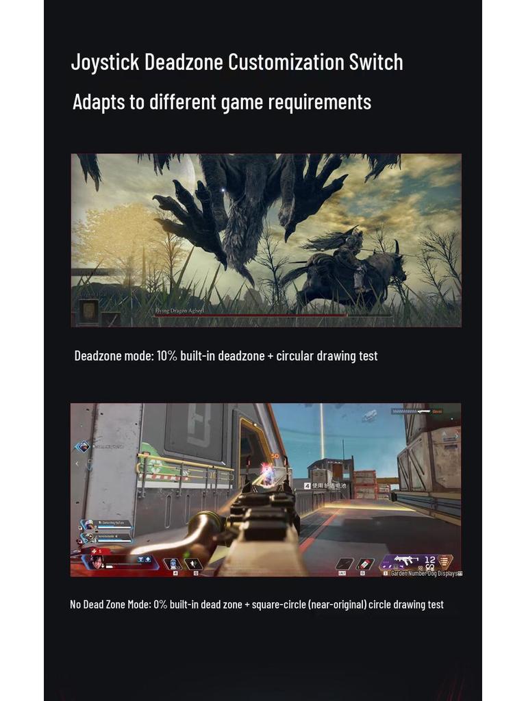 GameSir Polaris Gamepad for Switch, PC, Steam, and Android - Black Myth Wukong Edition