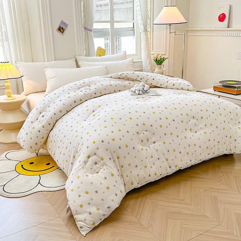 Jieliya Reine Baumwolle Winterdecke