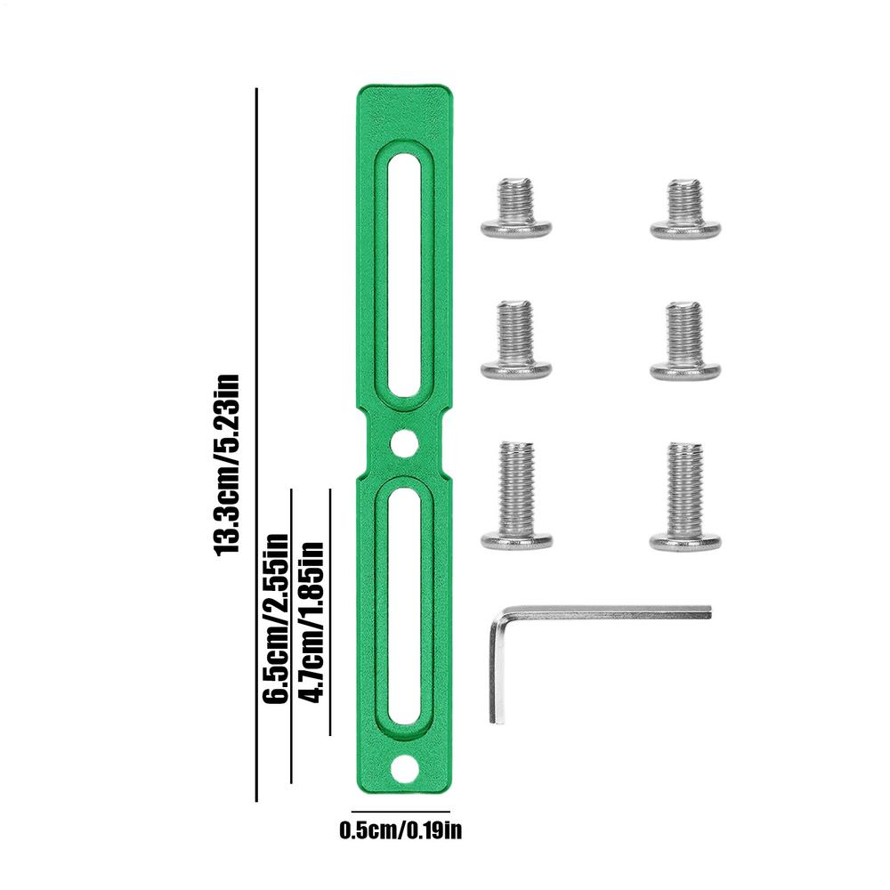 Bike Bottle Cage Adapter Bicycle Bottle Mounting Base Aluminum Alloy Adjustable Position Cage Mount For MTBs Road Bike