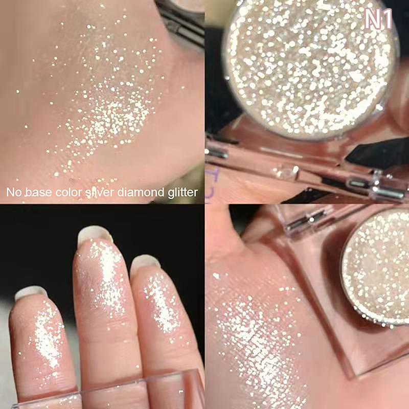 

Блестящая пудра Earth Color Стойкая монохромная палитра теней для век Макияж глаз Тени для век Перламутровые не размазывающиеся Деликатные гладкие