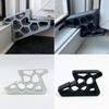 4 ks 3D tištěný protiskluzový zarážedlo dveří Balkonové okno Dveřní klín Snadná instalace pro posuvné dveře Okno Omezovač proti kolizi Domov