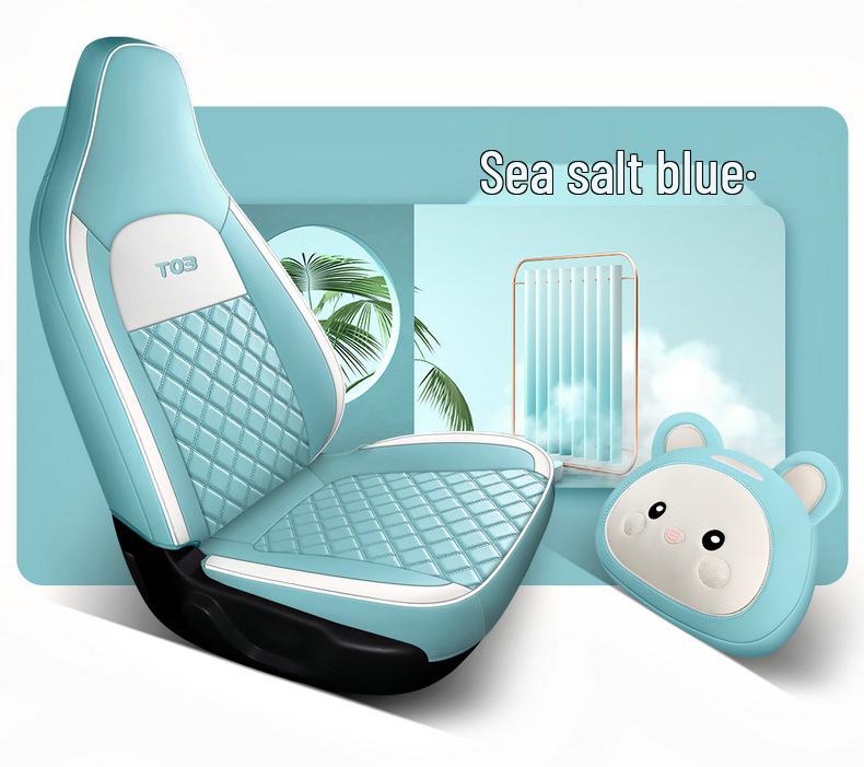 Leapmotor T03 Car Seat Cover: Universal, Full Surround, All-Season Cushion for 22 Models.