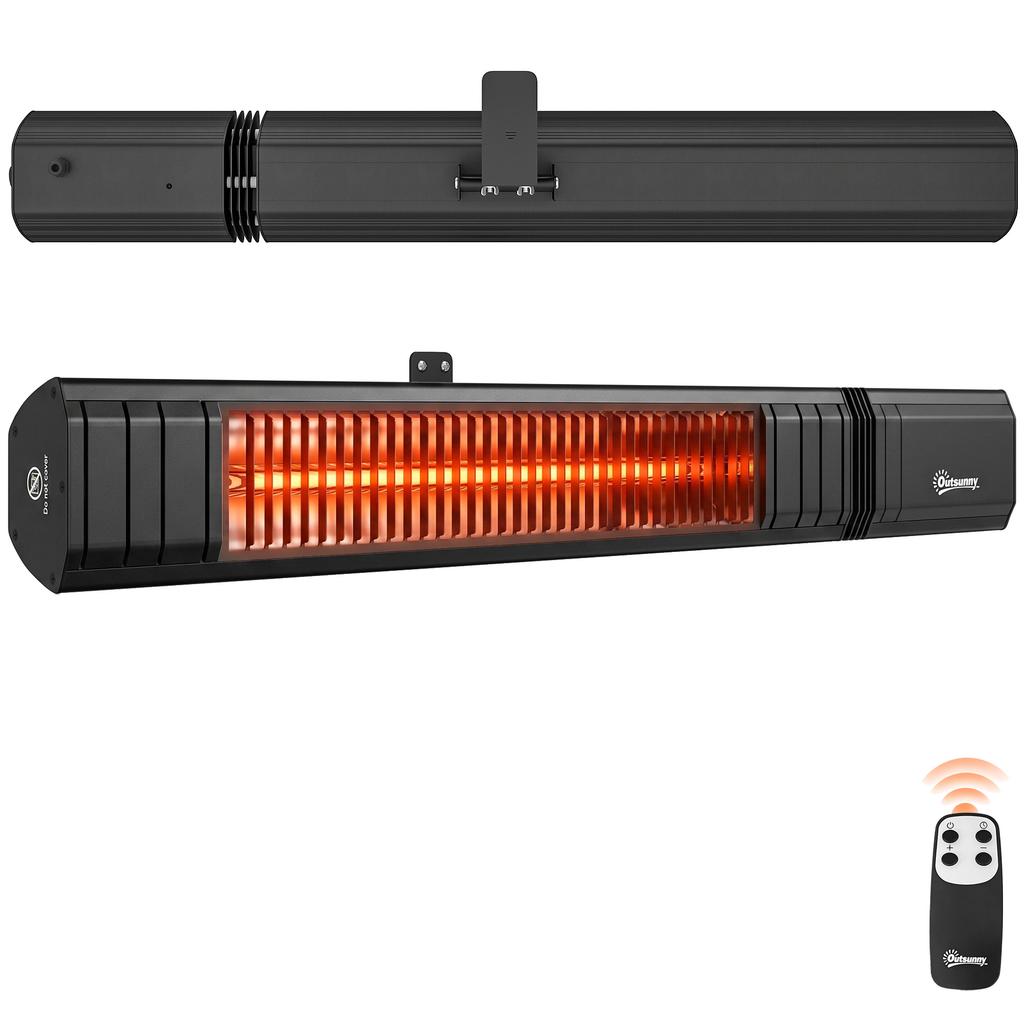 Wall Mounted 2000 W Electric Infrared Patio Heater