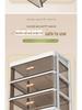 Plastic Drawer Desktop Organizer for Stationery and Cosmetics