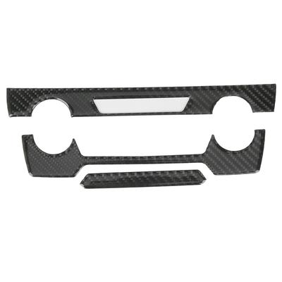 Center Console CD Panel Trim Cover Carbon Fiber Decoration Fit for Honda CRV 20162019