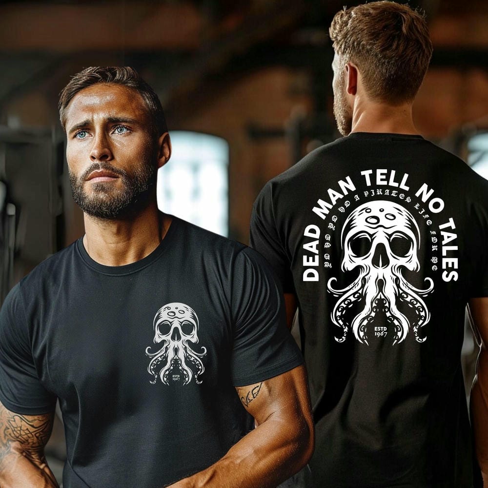 Maglietta Vintage Pirati dei Caraibi La Vendetta di Salazar Cotone Unisex Y2K Pullover Larghi Divertente Maglietta Autunnale Streetwear