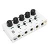 Stereo Headphone Amplifier 4 Channel Headphone Amplifier Splitter with 1 4 Inch Input Output for Studio Stage