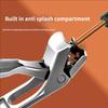 Professional Steel Toenail Cutter With Smooth Sliding Mechanism Nail File For Easy Grooming Quick Nail Shaping Tool