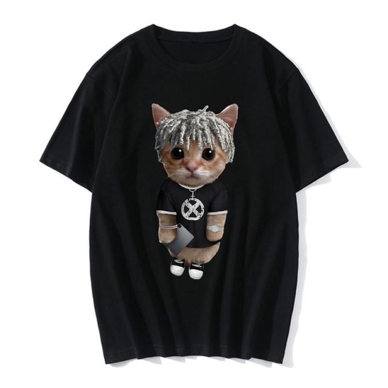 Camiseta Unisex con estampado 3D de El Gato Meme para hombre y