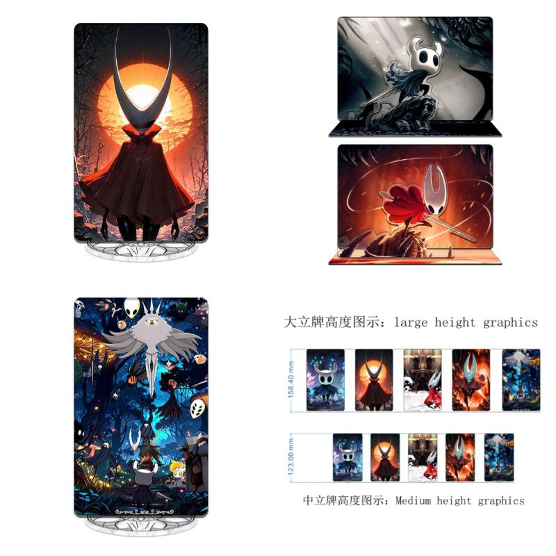 Hollow Knight Silksong Party Favors Hollow-Knight Desk Accessories Silksong Table Display Stand Decorations Fun Gifts
