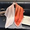 2025 Latest Fashion Spring Summer Women Print Headband Beach Chiffon Scarf Shawls Female Wraps polychrome Beach Sunscreen Hijab