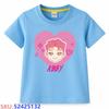 KPop Demon Hunters Children's Cartoon Print T-shirt