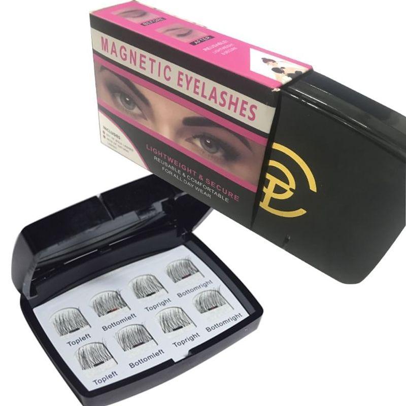 Lactacia - Magnetisches Multipack-Falsche Wimpern mit Spiegel-Etui (Verschiedene Designs)