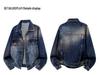 Trendy Retro American Denim Jacket: Versatile, Loose Fit for Autumn/Winter