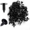 200PCS Car Plastic Trim Boot Rivets Push Clip Fastener, Car Fenders & Bumpers Shield Fastener Clips 6.4Mm Hole Retainer Auto Body Clips, Car Rivets