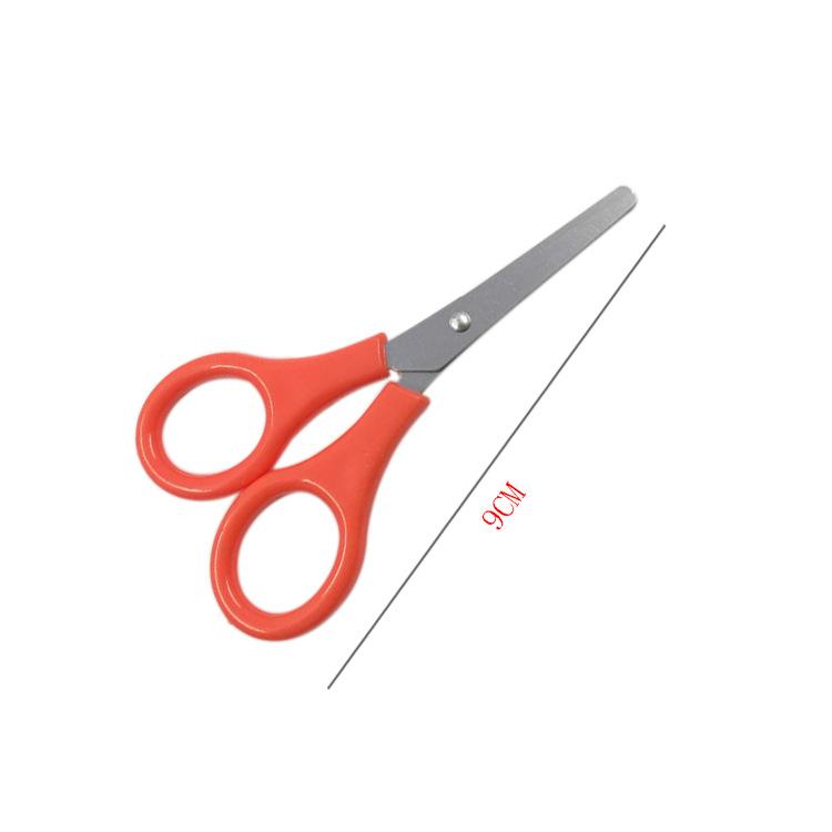 

10 шт. Маленькие ножницы Набор для шитья Ножницы для ногтей Ножницы для волос в носу Студенческие ножницы Ручные ножницы Безопасные ножницы Детские JD001 оранжевый