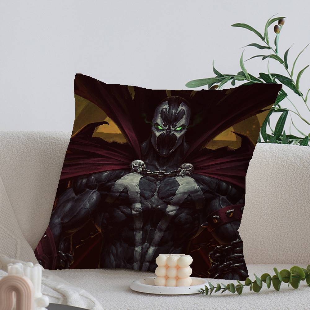 Horror Action Movie S-Spawn Cushion Cover Pillowcase Upholstery Sofa Throw Pillow Home Decor Pillowcas